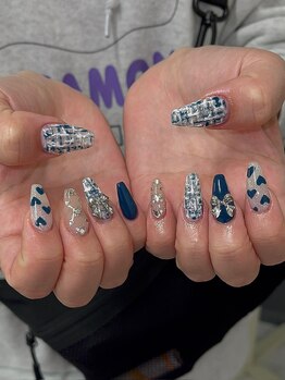 ツイードネイル