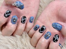 ネイルアンドアイラッシュ シシュ なんば本店(nail&eyelash SyiSyu)/メンズネイル デニムネイル