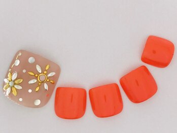 ネイルサロン フラール(Fullard)/491　フット　￥9158