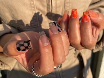 シェリーラメール 新宿店(cherie la mer)/チェックネイル