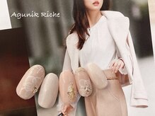 アグニークリッシェ(Agunik Riche)/【水彩フラワーネイル】