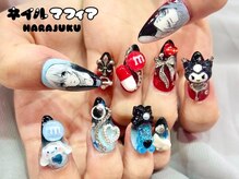 ネイルマフィア 原宿(NAIL MAFIA)/痛ネイル/キャラネイル