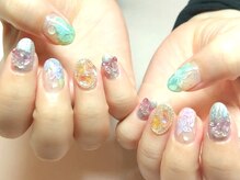 ネイルサロンブリス(nail salon Bliss)/☆紫陽花ネイル☆