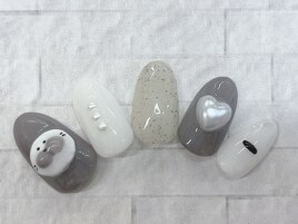 アニマルネイル　ゆるかわ