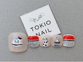 トキオ ネイル(TOKIO NAIL)の写真/初回10%オフ★【フットやり放題¥13365～】【フット角質ケア¥3850～】ガサガサかかとや魚の目も綺麗に♪