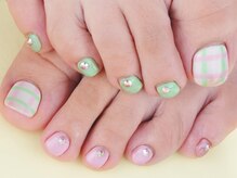 フラッシュネイル フレンテ西宮店/フット☆デザインコ-ス