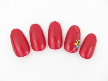 ネイルサロン ディーバ ギンザ(Nail salon Diva GINZA)/One color plus（ストーン）