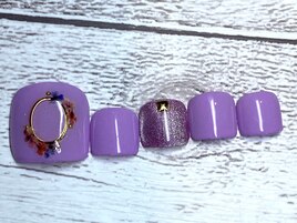 パープルフラワーフット