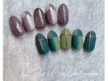 ネイルサロン ムーン(MOON)/オンブレフレンチ^_^