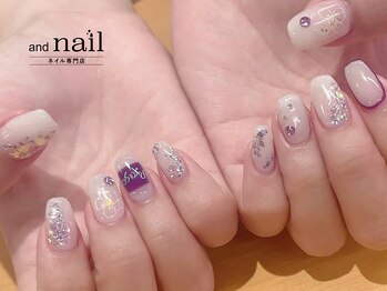 アンドラッシュ アンドネイル 本郷三丁目駅前店(and lash/and nail)/90分やり放題