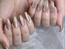 ケー 渋谷店(K)/【ジェル】マグネット×ラメ