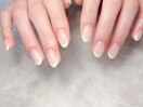 シンプルフレンチネイル
