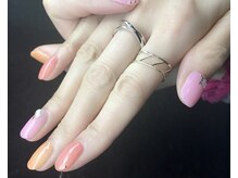 アイラッシュネイルサロン セシルビー(SECILB)/カラフルネイル 75分コース