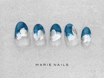 マリー ネイルズ いわきラトブ店(MARIE NAILS)/定額5,500円税込　クリア　0427b