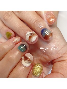 ミヤ 川崎店(MIYA)/ニュアンストレンドネイル