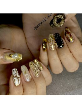 エムネイル(Ｍ)/haruka nail ×ビンテージネイル
