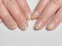 ラドール(La Dhole)/押し花グラデーション