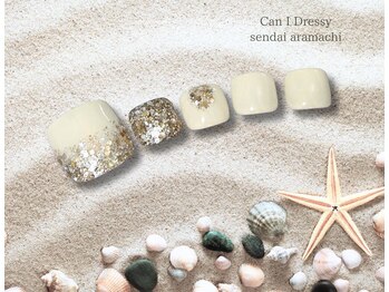 キャンアイドレッシー 仙台荒町店(Can I Dressy)/フットデザイン定額￥7,500