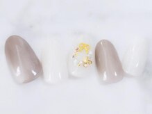 カレネイル(kale nail)/１１月限定シンプルアート+500円