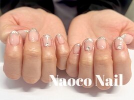 グリッター＊フレンチネイル