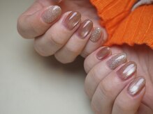 ミモア(mimoa)の雰囲気（マグネットネイルを使用したデザインが人気です。）