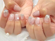 リベレ 福島店(LIBELLE)/ちゅるんネイル/大人ガーリー