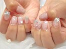 ちゅるんネイル/大人ガーリー