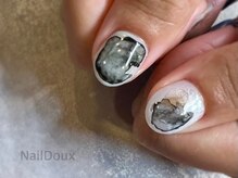ネイル ドゥ 岡山駅前店(Nail Doux)/水彩ニュアンス