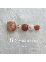 エトワールネイル 高崎緑町店(Etoile)/23年11月フット定額