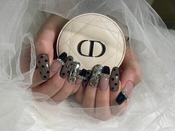 ハートドット×埋めつくし