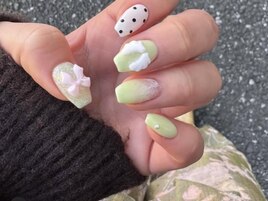 リボンドット羽