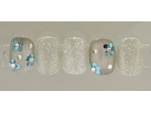 ビュー バイ ネオリーブ 用賀店(beau'r by neolive)/マグネットフラワーネイル