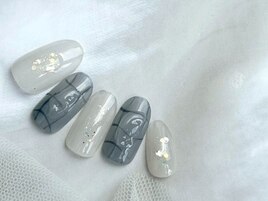 韓国っぽネイル/夏ネイル