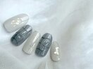 韓国っぽネイル/夏ネイル