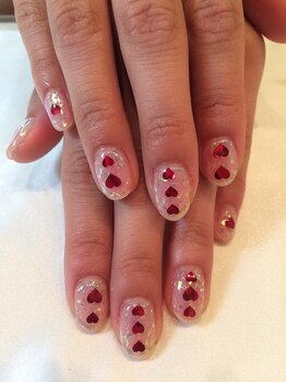 ネイルサロン ドレリッチ 大宮店(drerich)/ハートホロネイル