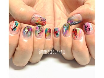 サニーサイドアップ ネイル(Sunny SideUp nail)/foil corolfull art.