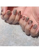 アティックネイルアトリエ(attic nail atelier)/レオパードネイル★
