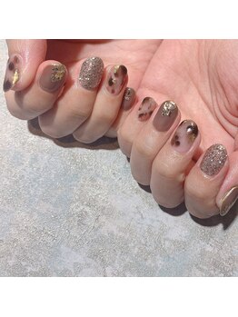 アティックネイルアトリエ(attic nail atelier)/レオパードネイル★