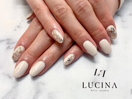 Hー63大人可愛いミルキーカラー