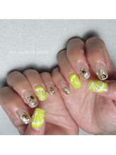 ブルーデイジー(BLUE DAISY)/Lemon nail