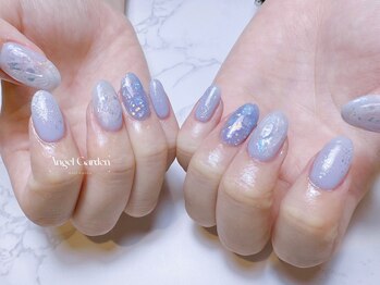 エンジェルガーデンネイル 池袋店(Angelgarden nail)/うるうるニュアンスネイル♪