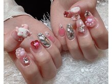 レアネイル 新宿(le'a nail)/ゴテゴテネイル