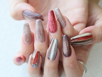 イエラ(yela.)の写真/【南越谷駅から徒歩5分】20時まで営業♪お出かけ前やお仕事帰りにも通いやすいプライベートネイルサロン◎