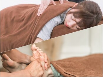 てんぐのもみほぐし/もみほぐしと足つぼセットも人気