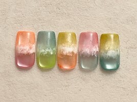 春カラー贅沢使い！