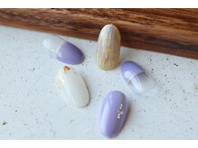 ネイルサロン ウノ 湘南平塚(UNO)/紫陽花色