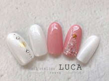 ネイルアトリエルカ(nail atelier LUCA)/W-360 ツリークリスマスネイル