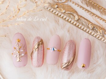 サロン ドゥ ル シエル(salon de Le ciel)/ミラーツリーnail