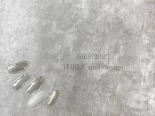 スリー(THREE)/June 2023/nail design