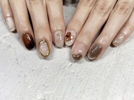 ブラウン系ニュアンス